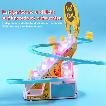 🐥Elektrisk anka Glidspår med ljus och musik🎉👶