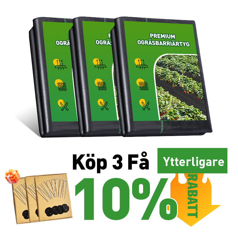 🔥Sista dagen 50% rabatt - Premium ogräsbarriärtyg