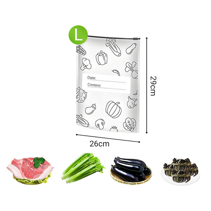 🍗Återanvändbara förslutningsbara förvaringspåsar i aluminiumfolie🥦