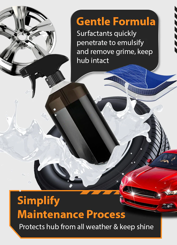 🚗👍Rengöringsmedel för bilhjul