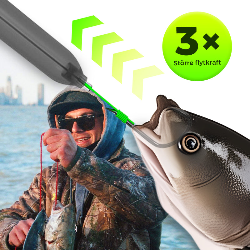 🔥3 Krokar Anti Drift Bottenfiske Rigg