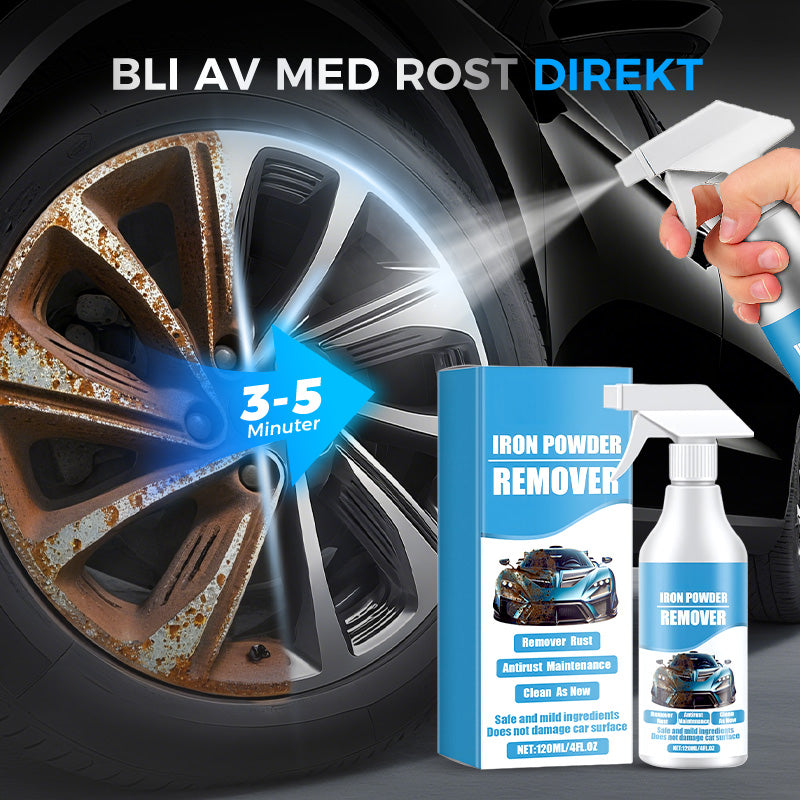 🔥Spray för borttagning av rost och järnpartiklar från bilar