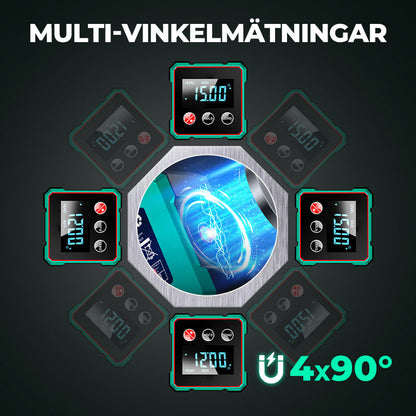 ✨ "Magnetisk Digital Vinkelmätare – 1mm Precision & Elektronisk Laser! 🔍⚙️" ✨