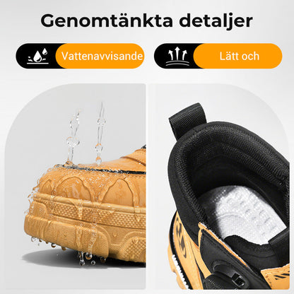 ⏳Tidsbegränsat specialerbjudande⏰Herrskor för utomhusbruk med vridbart spänne (vattentäta, halkskyddade, bekväma och andningsbara)