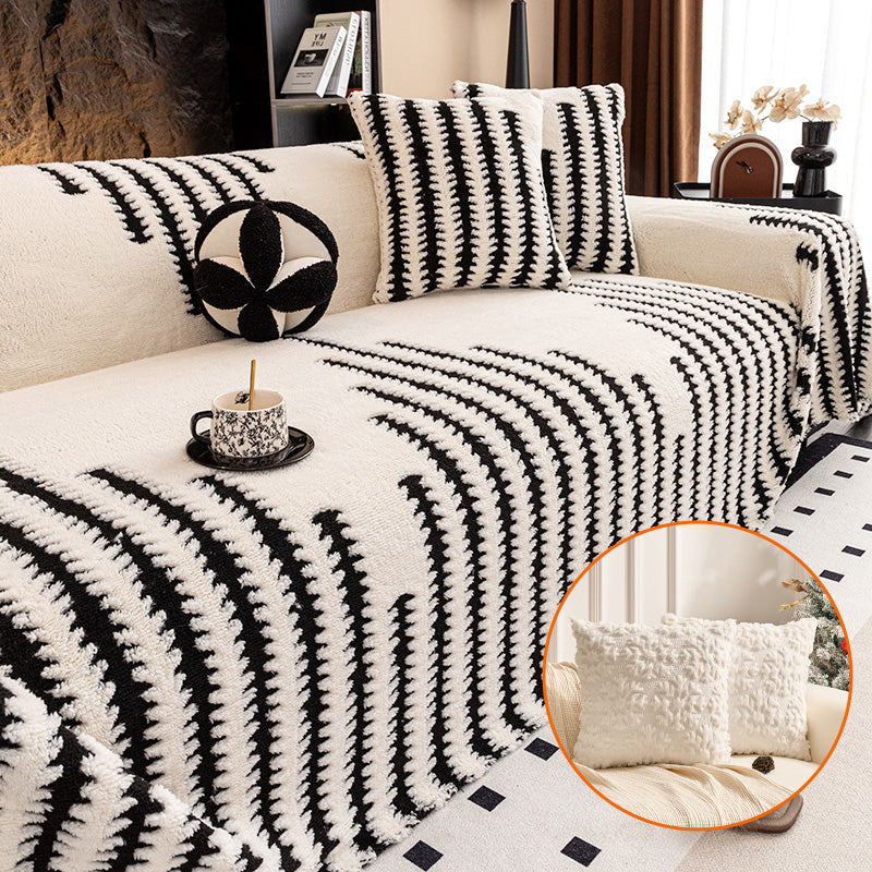 💥💥2026 Nyheter Mega-rea🔥🛋️Tjock, halkfri sofffilt för mysiga höst- och vinterdagar