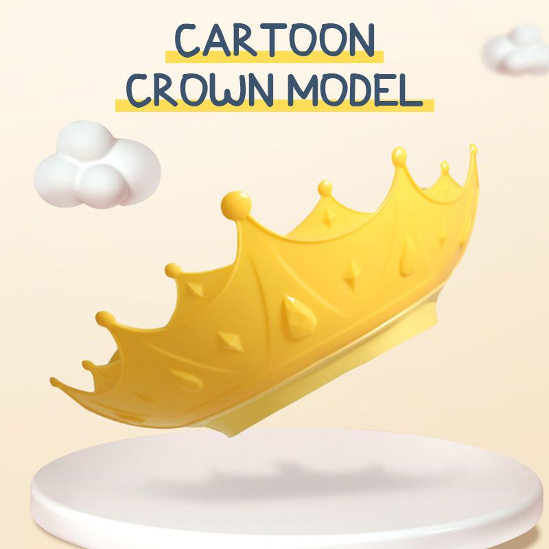 🛁 50 % RABATT NU! 👑 Barnens öronskyddsmössa – mjuk & varm – breddad uppvikt kant skyddar ögon och öron – perfekt för hårtvätt 🧒