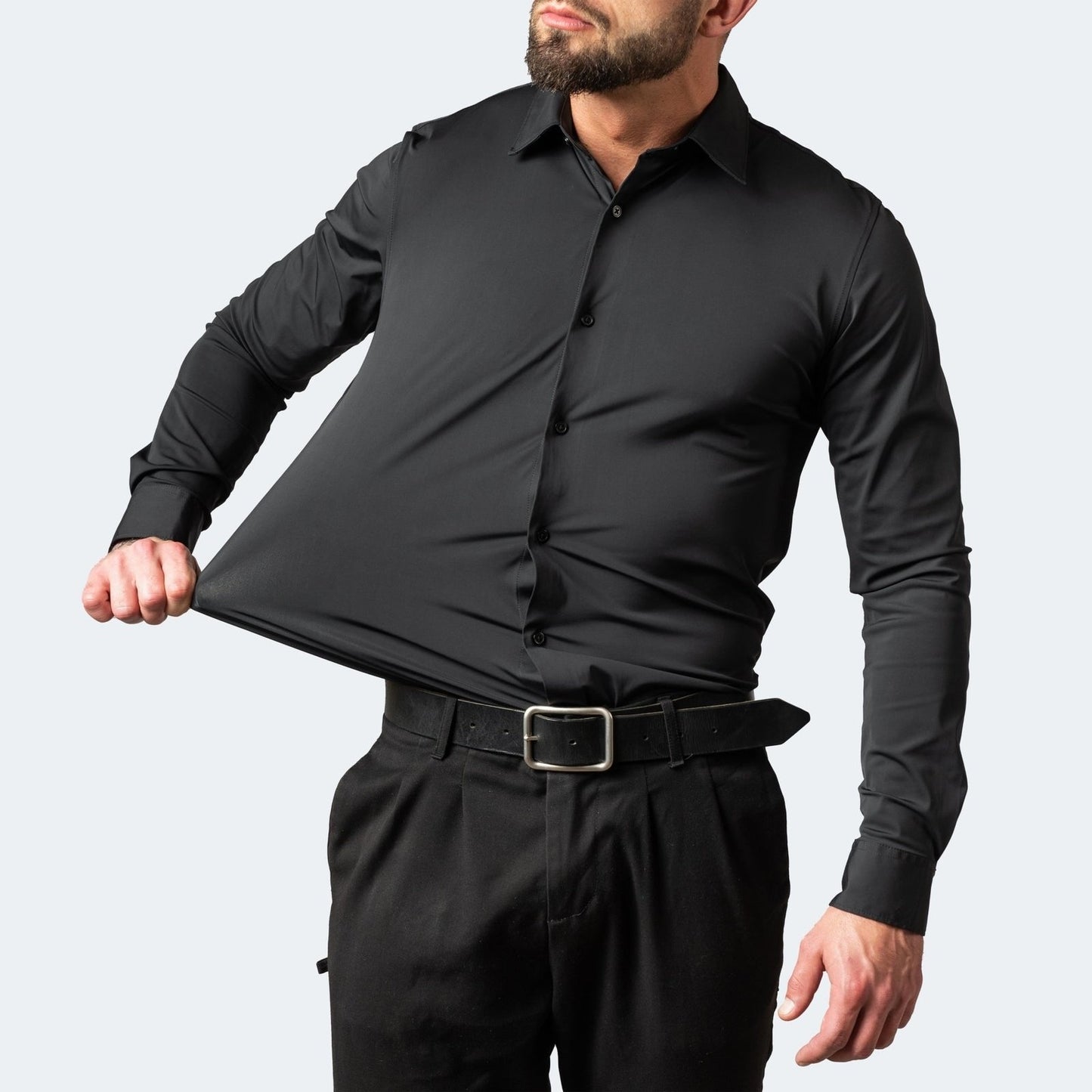 ⏰HET FÖRSÄLJNING 50% RABATT🔥 STRETCHIG STRYKFRI ANTIRYNK SKJORTA💕 Sommarens must-have kortärmad skjorta
