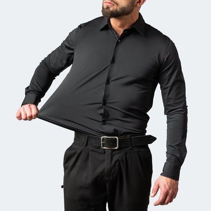 ⏰HET FÖRSÄLJNING 50% RABATT🔥 STRETCHIG STRYKFRI ANTIRYNK SKJORTA💕 Sommarens must-have kortärmad skjorta