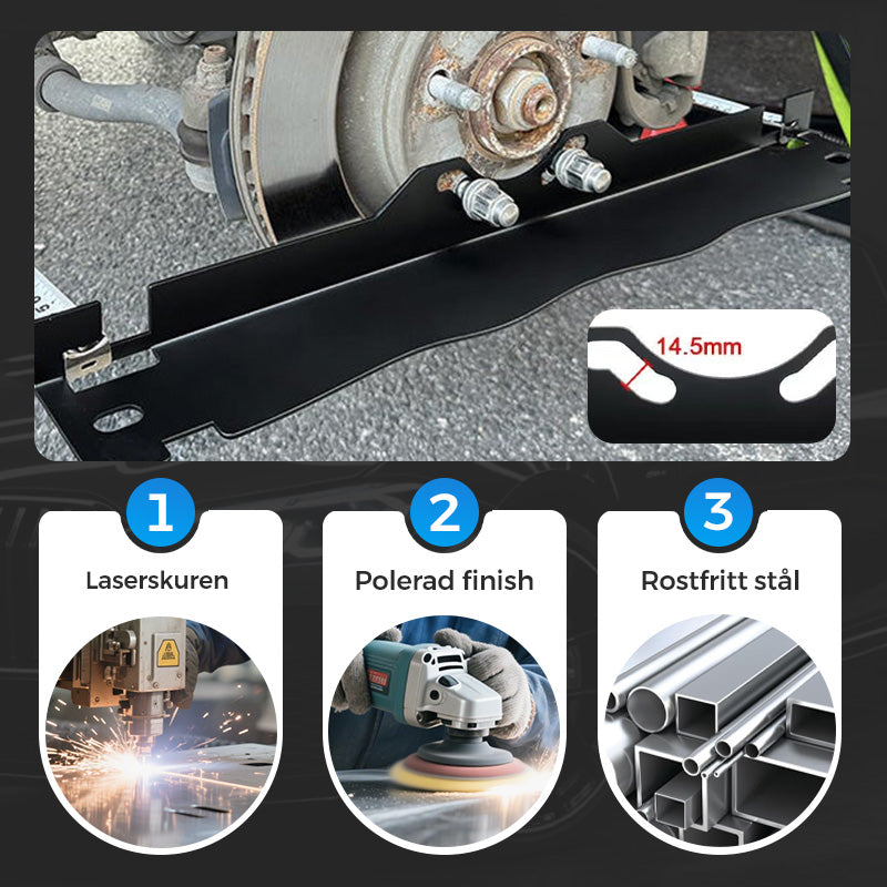 🚗Rostfritt stål hjuljustering verktygsplatta （50% rabatt）