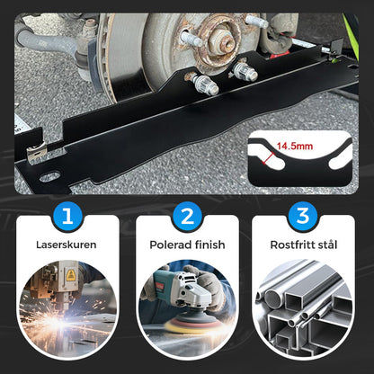 🚗Rostfritt stål hjuljustering verktygsplatta （50% rabatt）