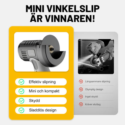 🔥12V mini vinkelslip med kapskiva🔥