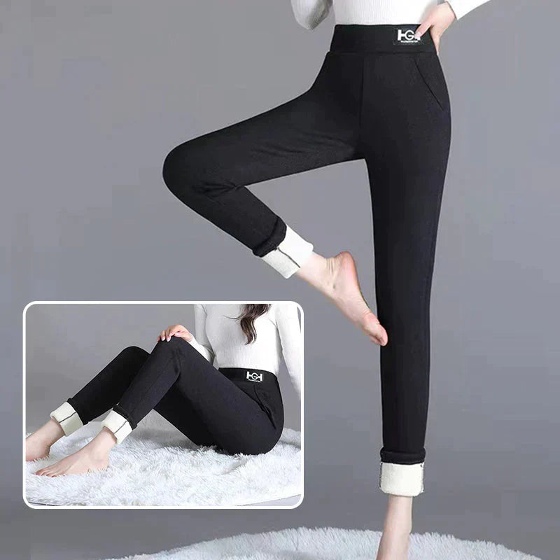 👖 60% RABATT! 🎉 Thermo-Kashmir Smalbyxor – Högteknologiskt Värme, Lyxig Mjuk & Slank Siluett 📦