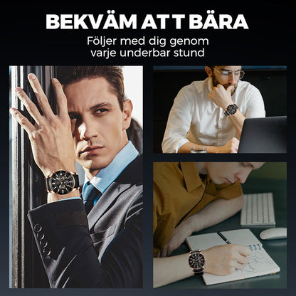 🔥Nyhet 50 % RABATT🎁⌚ HERRWATERPROOF KVARTSUr - DIN ÄVENTYRSKOMPIS! 🌊