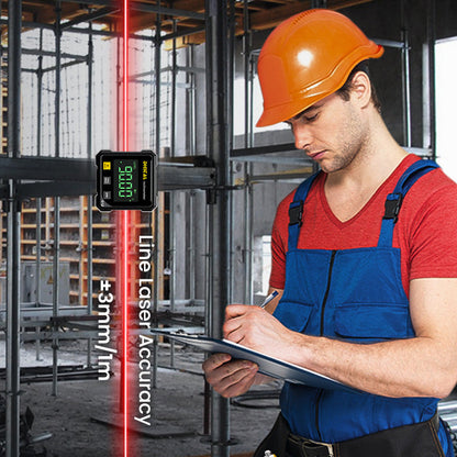 4-sidig magnetisk digital vinkelmätare med laser