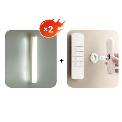 ⚡ Trådlösa LED-lampor med Rörelsesensor & Magnetfäste | Sista Dagen Erbjudande! 🎁