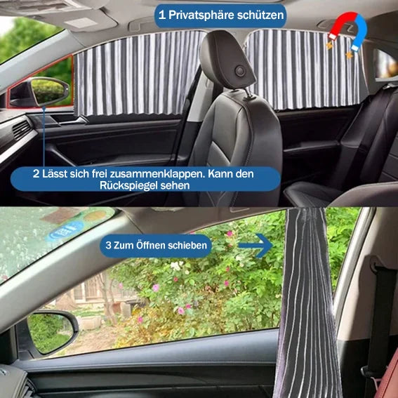 🏆SIST REA DAG 49 % RABATT🔥Magnetiskt solskydd för bilens sidofönster med universell passform