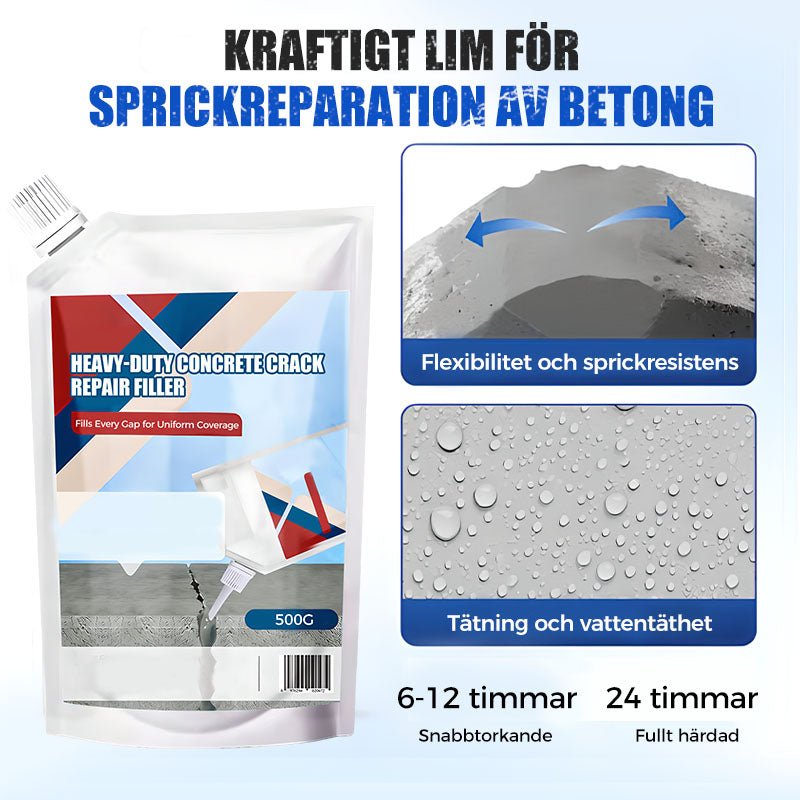 💫2025 uppgraderad version 50% rabatt under en begränsad tid ✨Betongsprickreparation starkt lim, miljövänligt material