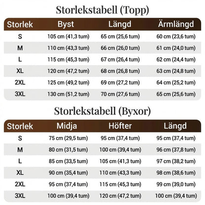 Avslappnat set med topp och byxor med dragsko för dam