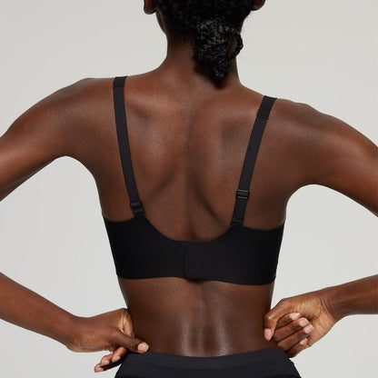 🔥  SISTA DAGEN-ERBJUDANDE – 50 % RABATT🔥Bekväma trådlösa behåar för kvinnor Push-up-braletter Sömlösa T-shirt-behåar Behåar med djup V-ringning Behåar för vardagsbruk