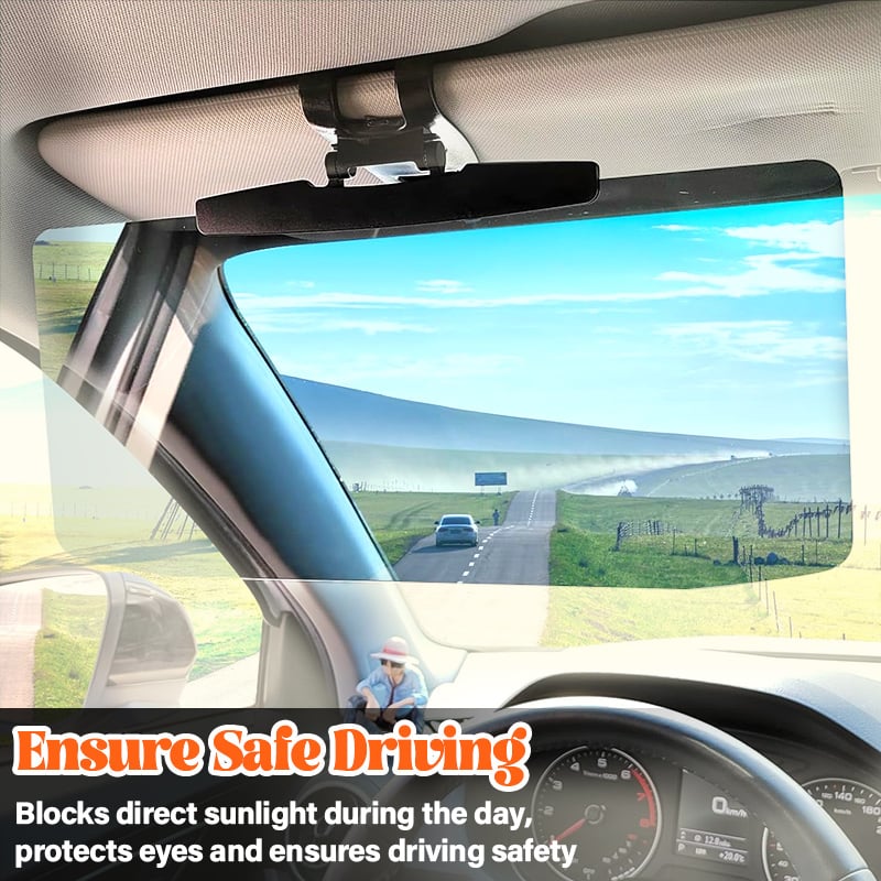 🚗 50% RABATT NU ! ☀️ Universellt Solskydd för Bil – Polariserat Bländningsskydd, Kylar Bilen & Lätt att Installera ⚡