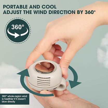 Sommarens bästsäljare☀️ Bärbar minifläkt med klämma🍃 360° vridbar