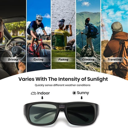 🌟 Nyanlända 50% rabatt⚡ - 🕶️Smart Fotokromiska polariserade solglasögon
