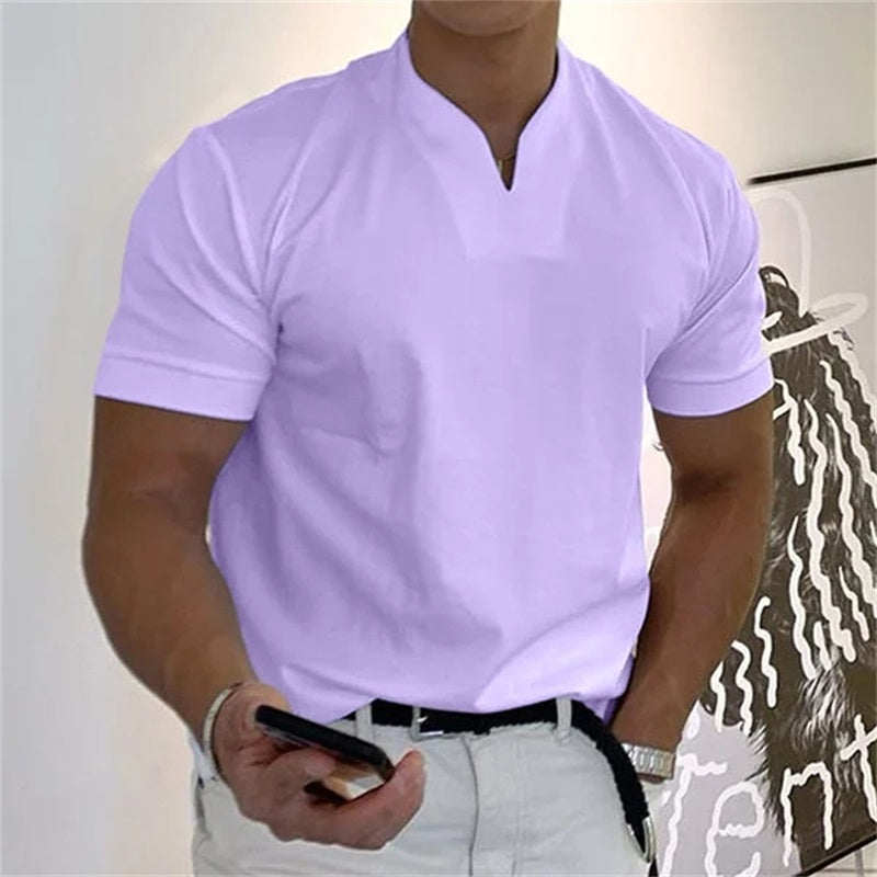 2026 Gentlemans business kortärmad fitness-T-shirt