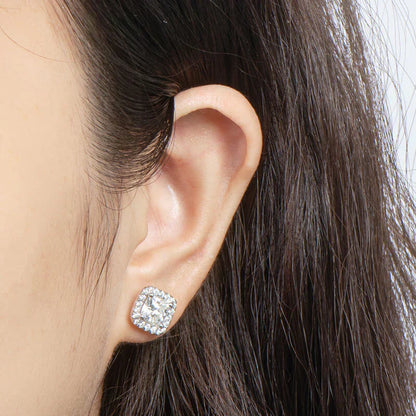 💎Örhängen med moissanit – Strålande glans, allergivänliga och perfekta för vardaglig elegans eller som present 💍
