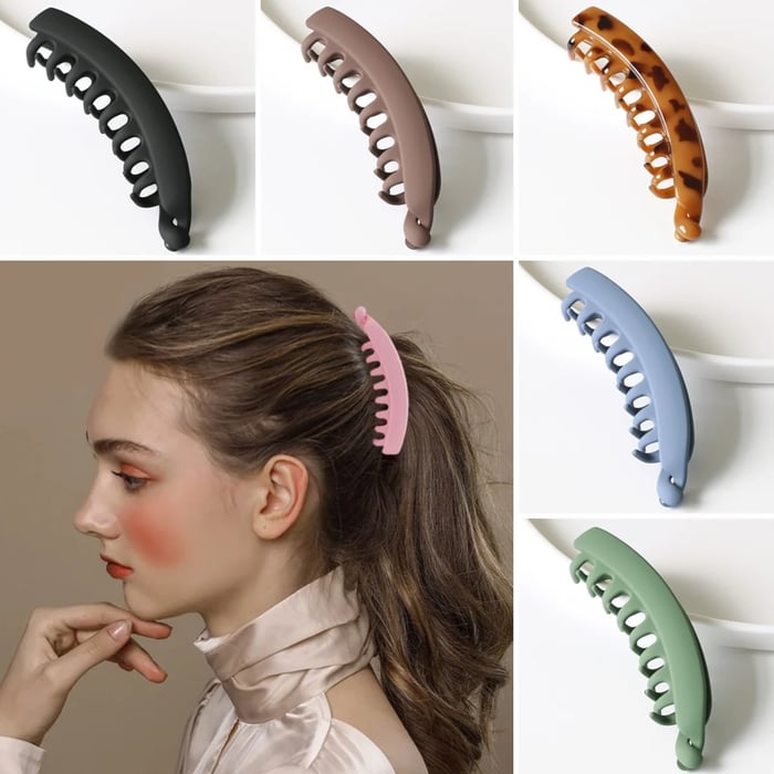 🔥Köp 1 få 1 gratis 💗SUNNYBANANA CHIC HÅRKLEMMER