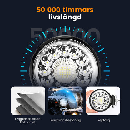 ✨💥Halva priset sista dagen💡4-tums LED-pod med 99 W för terrängbruk✨📍999 st LED-pärlor📍