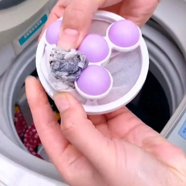 🧼 Flytande hårfilter 🚿– fångar upp hår och ludd i tvättmaskiner, handfat och badkar, förhindrar stopp och är lätt att rengöra 🐾📦