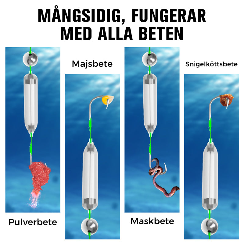 🔥3 Krokar Anti Drift Bottenfiske Rigg