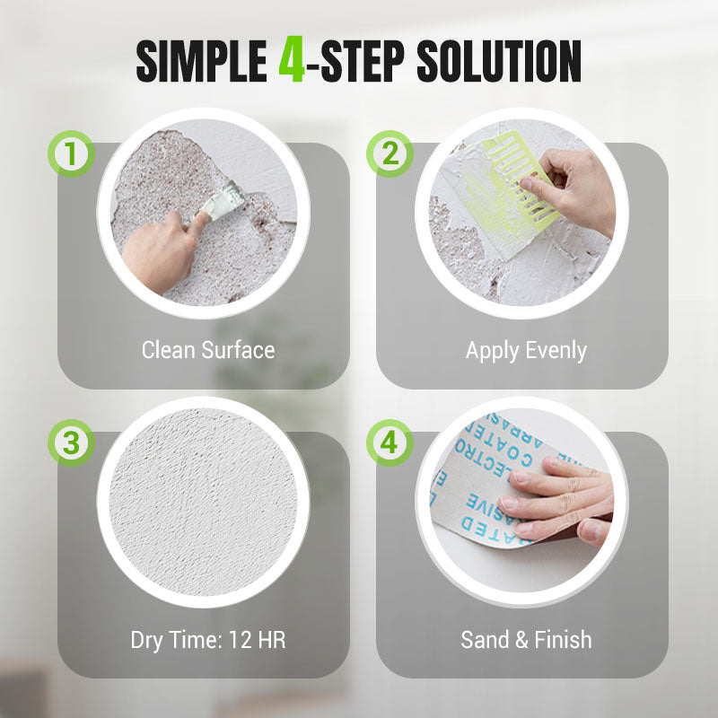 🛡Vattentät & mögelresistent väggreparationspasta🌿