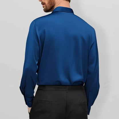🔥2025 HOT SALE🔥Men's Wrinkle-Free Stretch Dress Shirt✈️Free frakt när du köper 2✈️