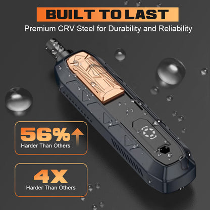 180-delars professionella precisionsskruvmejselsset