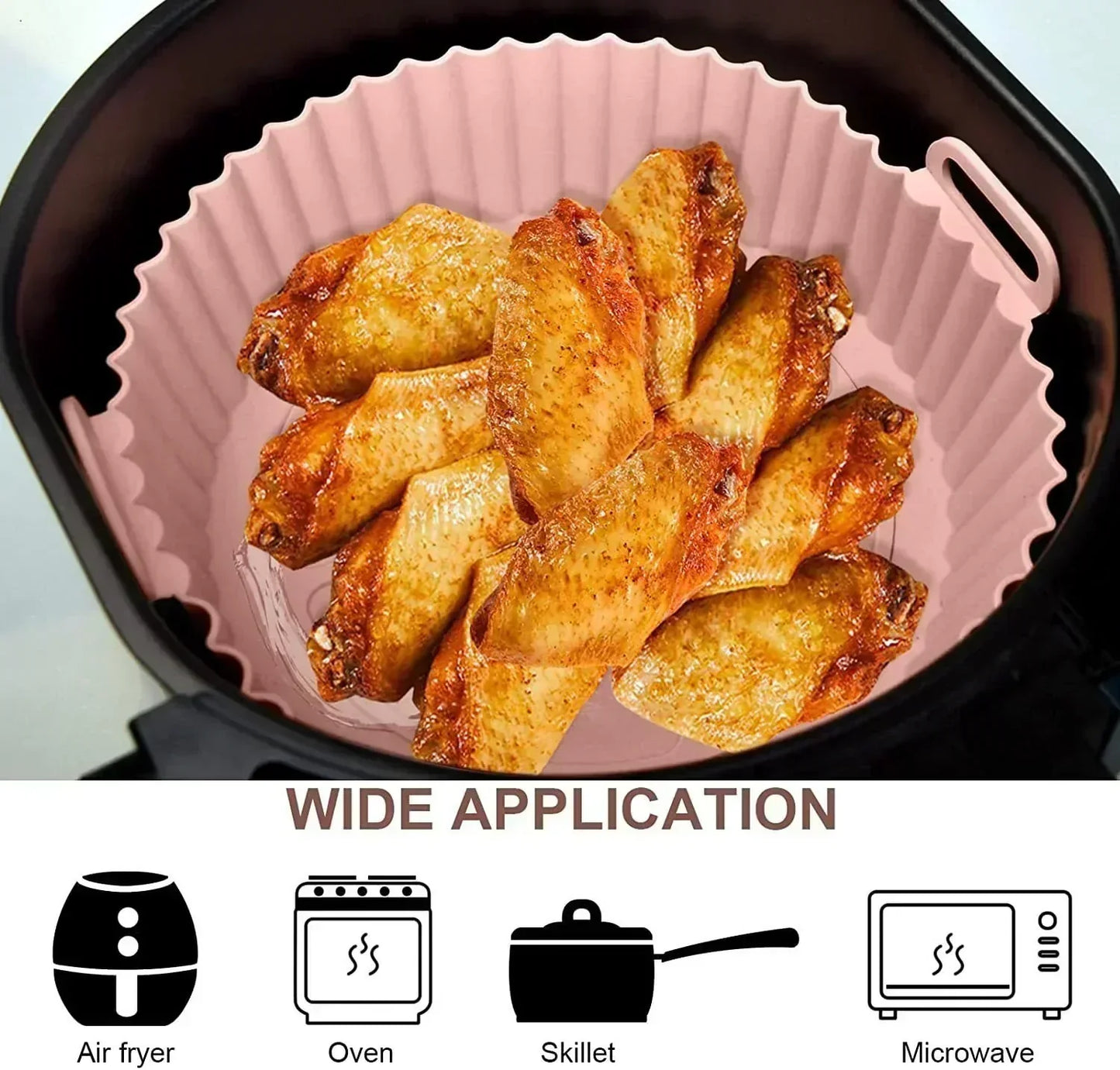 Bakplåt av silikon för Air Fryer