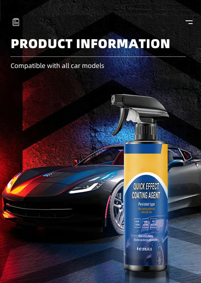 🏆️ Sista dagen Köp 2 få 1 gratis 🚗🫧Advanced Car Snabbverkande lackeringsmedel Spray