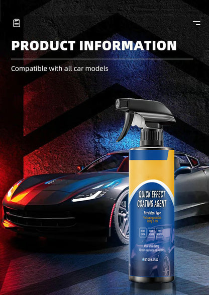 🏆️ Sista dagen Köp 2 få 1 gratis 🚗🫧Advanced Car Snabbverkande lackeringsmedel Spray