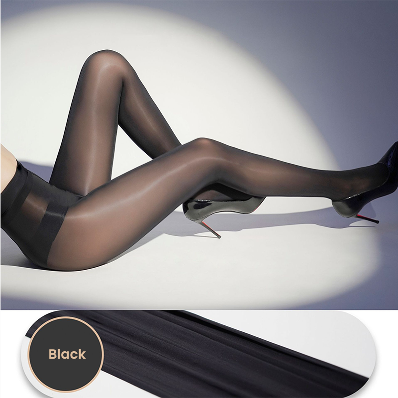 ✨ 50% RABATT! 🌟 GLANSIGA STRUMPBYXOR - Slitstarka & Halkfria, Perfekt för Klänning och Vardagsbruk, Ger ett Elegant och Bekvämt Passform 🎯💃