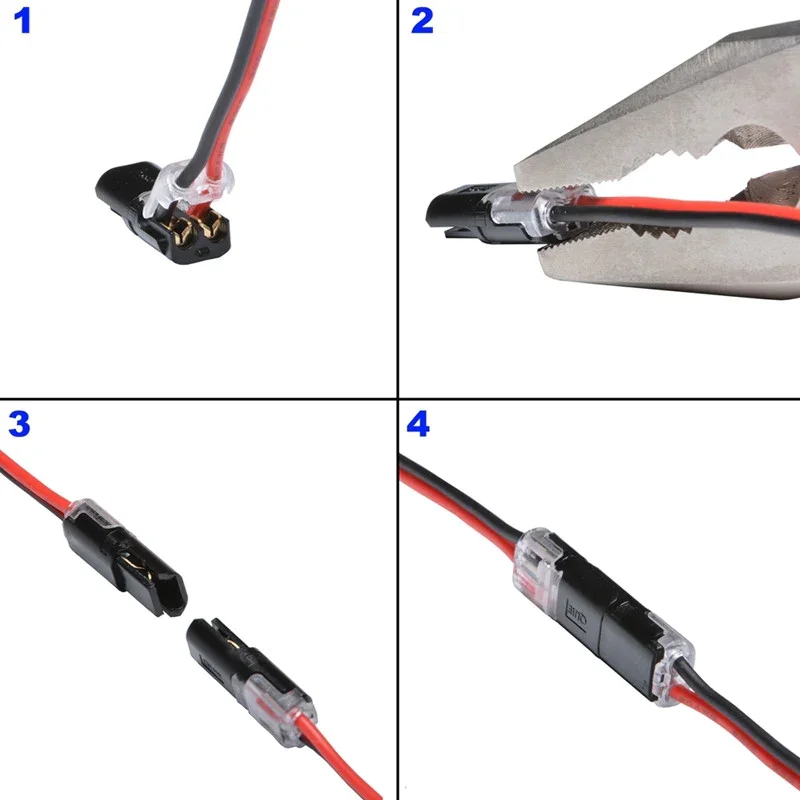 🔌 50% RABATT NU! ⏰ Dubbeltrådskontakt Med Låsspänne – Säker passform, väderbeständig & enkel installation – perfekt för bil, båt eller DIY-elprojekt 🚗