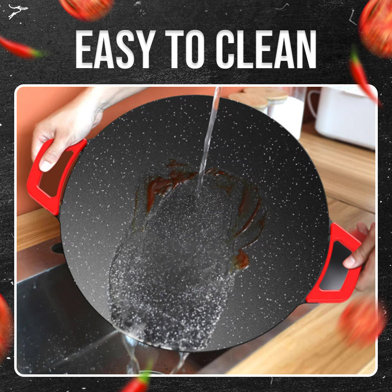 🍳Kvalitetsliv🍳Elektrisk Innemålsgrillpanna med Non-Stick-beläggning