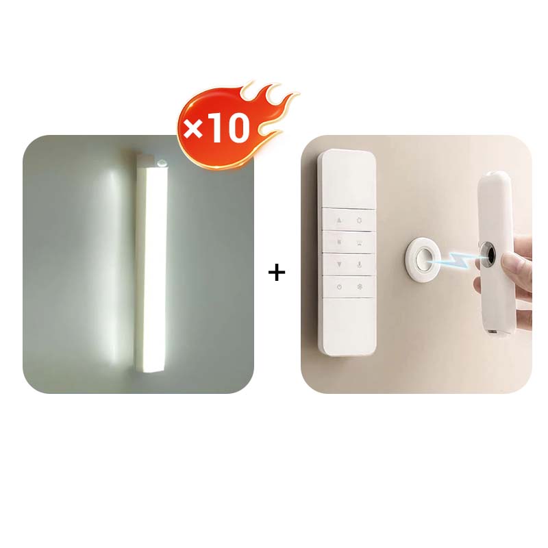 ⚡ Trådlösa LED-lampor med Rörelsesensor & Magnetfäste | Sista Dagen Erbjudande! 🎁