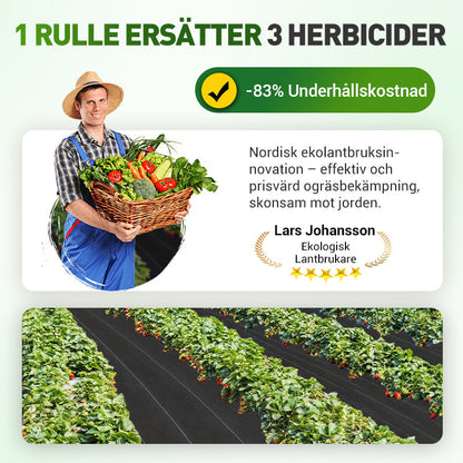🔥Sista dagen 50% rabatt - Premium ogräsbarriärtyg