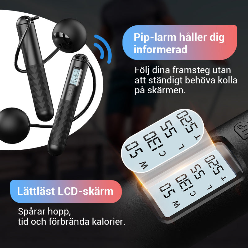 🔥Repfritt Hopprep Med Räkneverk Och Viktade Bollar
