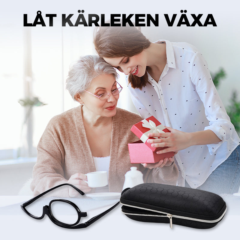 🔥💕Roterande sminkglasögon🧐