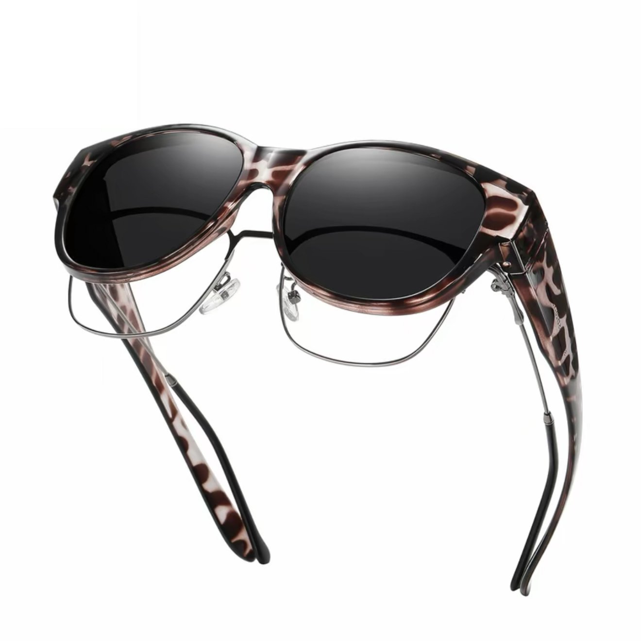 🕶️2026 Nya Överdimensionerade Cat Eye Solglasögon☀️Polariserat UV400-skydd