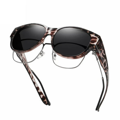 🕶️2026 Nya Överdimensionerade Cat Eye Solglasögon☀️Polariserat UV400-skydd