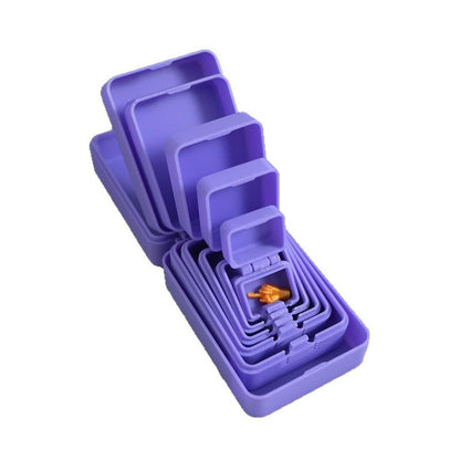 🎁📦 Kapslad Överrasknings-Pusselbox – 50% RABATT! 6 stapelbara lådor, 3D-tryckt, liten överraskning inuti – perfekt för spratt & presenter. 🎉