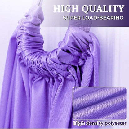 🔥40 % rabatt så länge lagret räcker!🎉 Förbättrat Yogastretchband – Förbättrat Grepp, Stark Elasticitet & Bärbar 📦