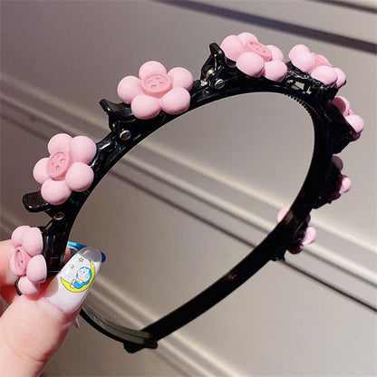 🎀 50% RABATT✨Söta flätade hårnål, fin dekoration för flickor